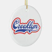 Crooklyn, NYC Keramisch Ornament (Rechts)