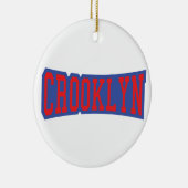 CROOKLYN, NYC KERAMISCH ORNAMENT (Rechts)