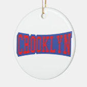 CROOKLYN, NYC KERAMISCH ORNAMENT (Links)