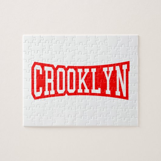 CROOKLYN, NYC LEGPUZZEL (Horizontaal)