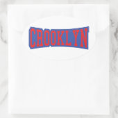 CROOKLYN, NYC OVALE STICKER (Tas)
