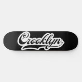 Crooklyn, NYC Persoonlijk Skateboard (Horizontaal)