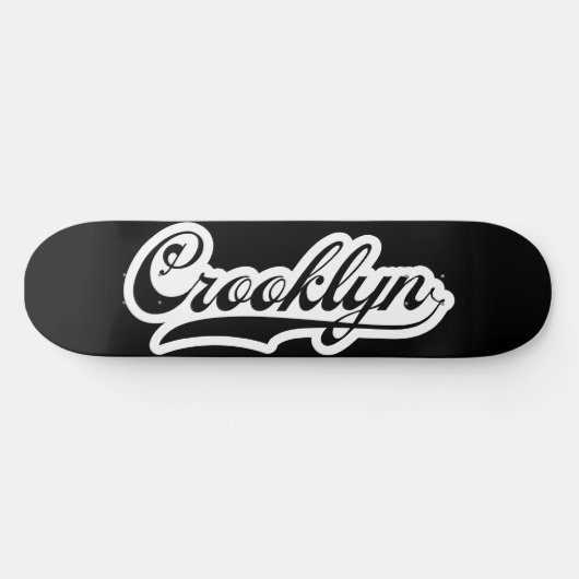 Crooklyn, NYC Persoonlijk Skateboard (Horizontaal)