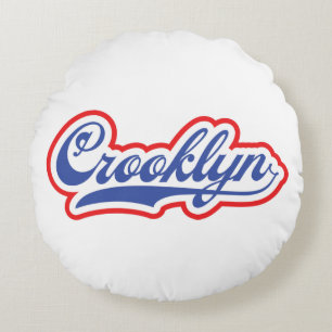 Crooklyn, NYC Rond Kussen