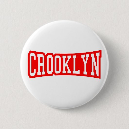 CROOKLYN, NYC RONDE BUTTON 5,7 CM (Voorkant)