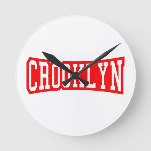 CROOKLYN, NYC RONDE KLOK (Voorkant)