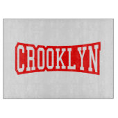 CROOKLYN, NYC SNIJPLANK (Voorkant)