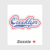 Crooklyn, NYC Sticker (Vel)