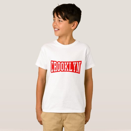 CROOKLYN, NYC T-SHIRT (Voorkant volledig)