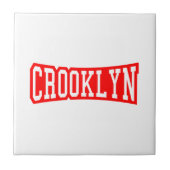 CROOKLYN, NYC TEGELTJE (Voorkant)
