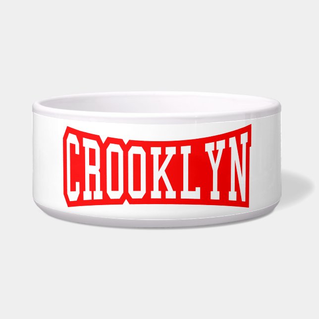 CROOKLYN, NYC VOERBAKJE (Voorkant)