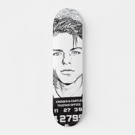 Crooks & Castles Lil' Frank Persoonlijk Skateboard (Voorkant)
