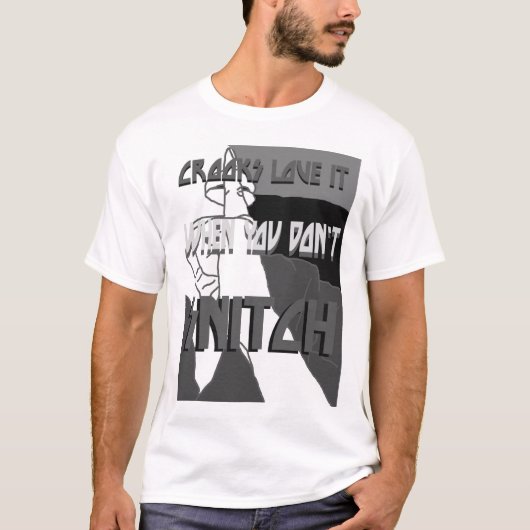 Crooks houden van T-shirt (Voorkant)