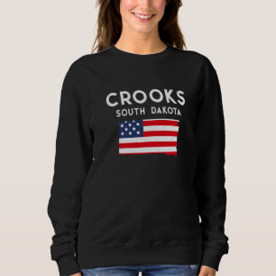 Crooks South Dakota USA Staat Amerika Reizen Zuid Trui