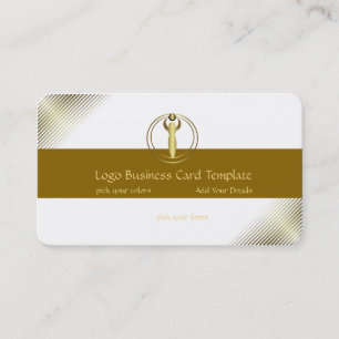 Crop Circle Art - Gold Woman Reiki Logo Visitekaartje