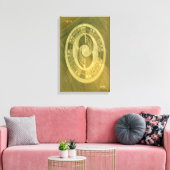 CROP CIRCLE CANVAS DMT SPIRITUEEL GRAFFITI (Insitu (Woonkamer))