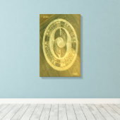 CROP CIRCLE CANVAS DMT SPIRITUEEL GRAFFITI (Insitu (Houten vloer))
