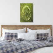 CROP CIRCLE CANVAS DMT SPIRITUEEL GRAFFITI (Insitu (Slaapkamer))