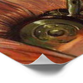 Crop Circle Maker Alien - Poster (Hoek)