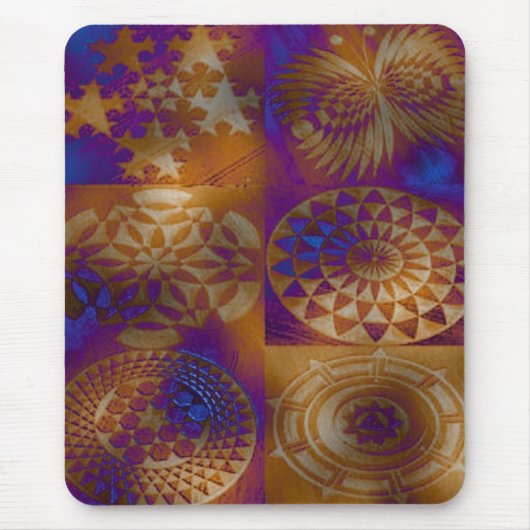 Crop Circle Mousepad Muismat (Voorkant)