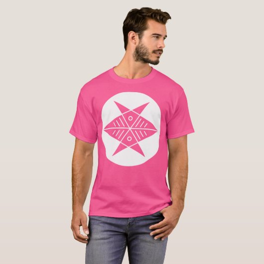 Crop Circle-ontwerp T-shirt (Voorkant volledig)