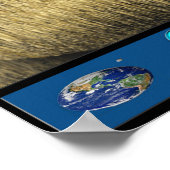 crop circle ufo poster (Hoek)