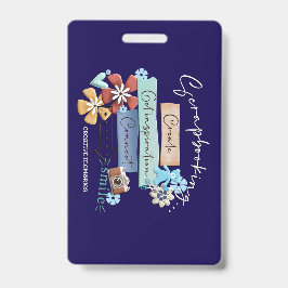 Crop & Connect Atlanta Bagagelabel Badge