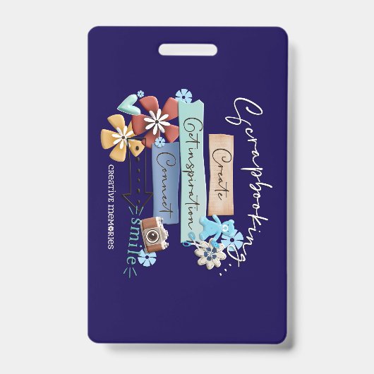 Crop & Connect Atlanta Bagagelabel Badge (Voorkant)