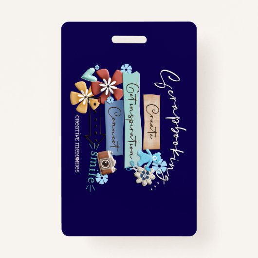 Crop & Connect Atlanta Bagagelabel Badge (Voorkant)