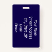 Crop & Connect Atlanta Bagagelabel Badge (Achterkant)