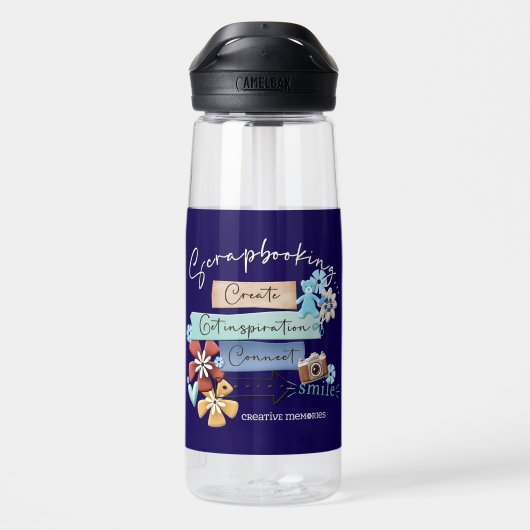Crop & Connect Atlanta CamelBack Waterfles 24oz (Achterkant)