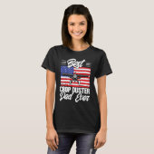 Crop Duster American Flag Best Crop Duster Dad Eve T-shirt (Voorkant volledig)