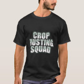 Crop Duster Squad AG Pilot Aerial Application Appa T-shirt (Voorkant)