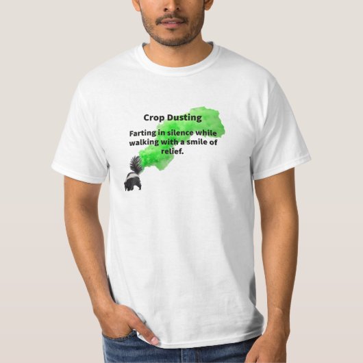 Crop Dusting definitie T-shirt (Voorkant)