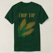 Crop Top Corn Funny Farmer Cool Verhard (Design voorkant)