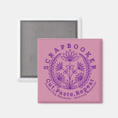 Cropper Scrapboek Magneet (Voorkant / Achterkant)