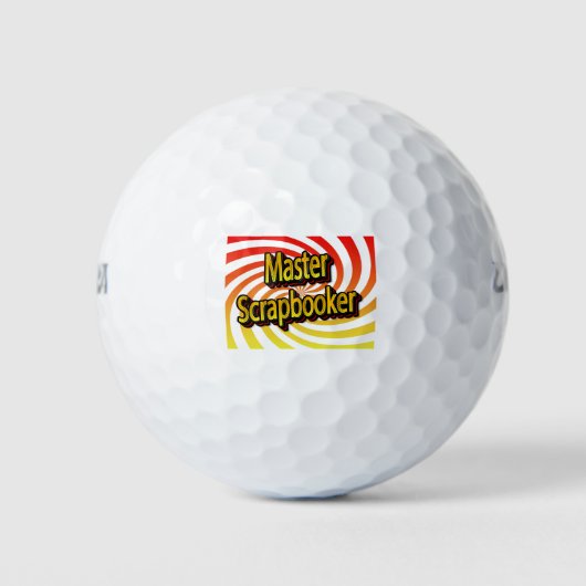 Cropper Scrapbook Crafter Golfballen (Voorkant)