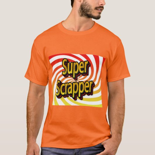 Cropper Scrapbook Crafter T-shirt (Voorkant)