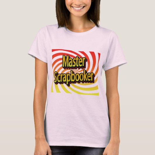 Cropper Scrapbook Crafter T-shirt (Voorkant)