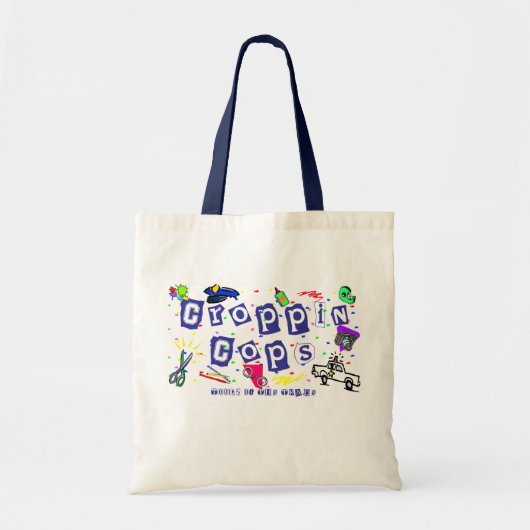 Croppin Cops Tote Bag (Voorkant)