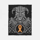 Crops Awareness Warrior - MS Awareness Warrior Fleece Deken (Voorkant)