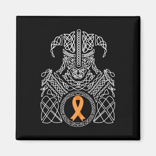 Crops Awareness Warrior - MS Awareness Warrior Magneet (Voorkant)
