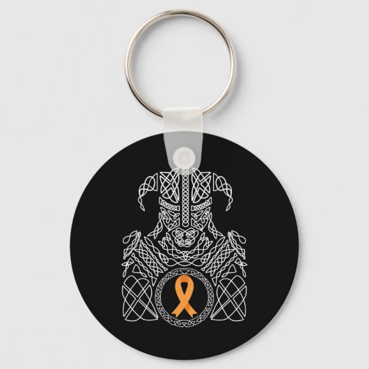 Crops Awareness Warrior - MS Awareness Warrior Sleutelhanger (Voorkant)