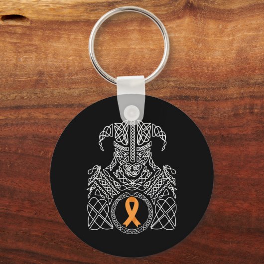 Crops Awareness Warrior - MS Awareness Warrior Sleutelhanger (Voorkant)