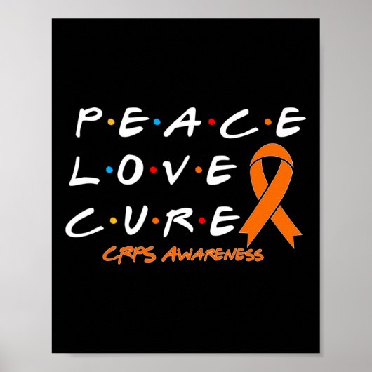 Crops Bewustzijn Vrede Liefde Cure Poster (Voorkant)