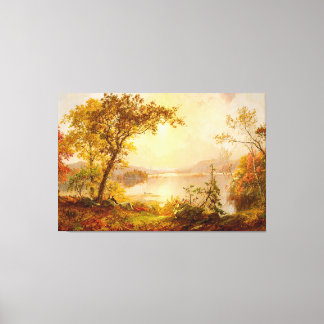 CROPSEY Greenwood Lake Herfst op Hudson River 1875 Canvas Afdruk