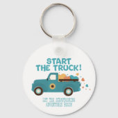 CROPTOBERFEST 2024 BUTTON #2 - Start de truck! B Sleutelhanger (Voorkant)