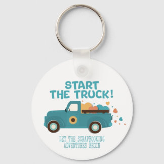 CROPTOBERFEST 2024 BUTTON #2 - Start de truck! B Sleutelhanger