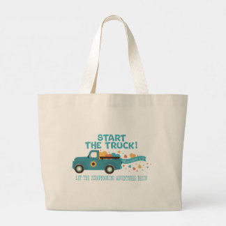 Croptoberfest 2024 Canvas Bag - Start de truck! B Grote Tote Bag