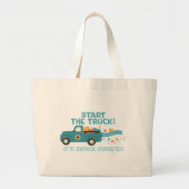 Croptoberfest 2024 Canvas Bag - Start de truck! B Grote Tote Bag (Voorkant)